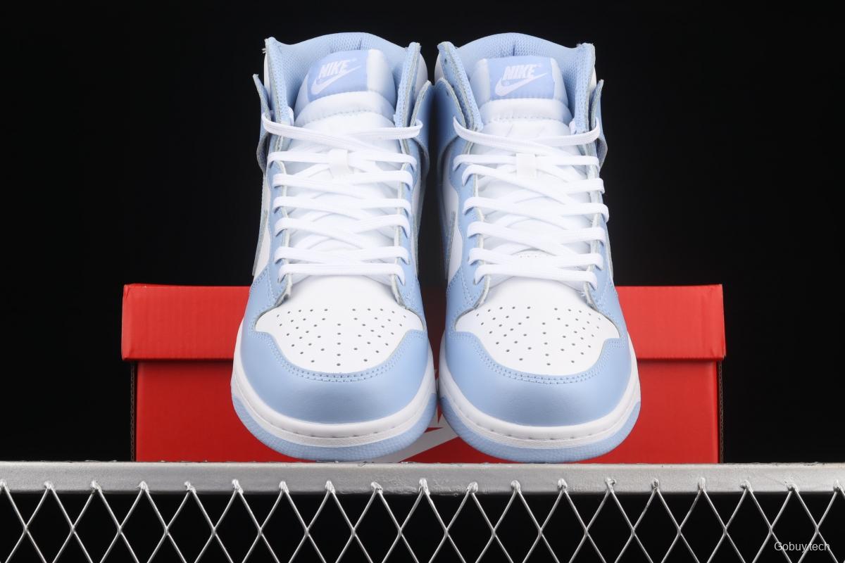 NIKE SB DUNK High North Carolina blue SB rebound high upper shoes DD1869-107,