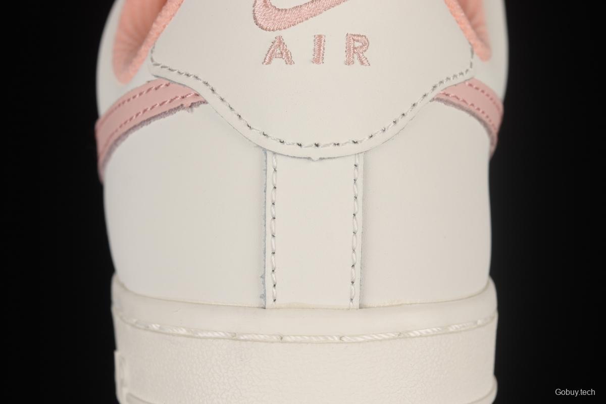 NIKE Air Force 1'07 Low White Pink Low Casual Sneakers CQ5059-106