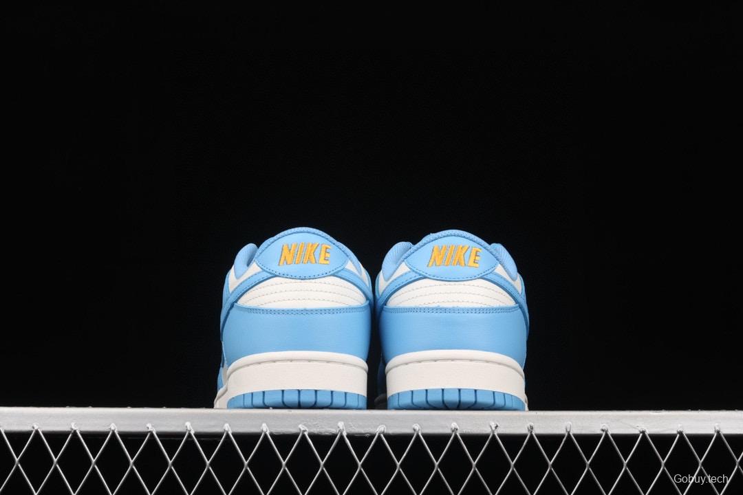 NIKE DUNK Low SB Slam Dunk Series North Carolina Blue head low-top leisure sports skateboard shoes DD1503-100