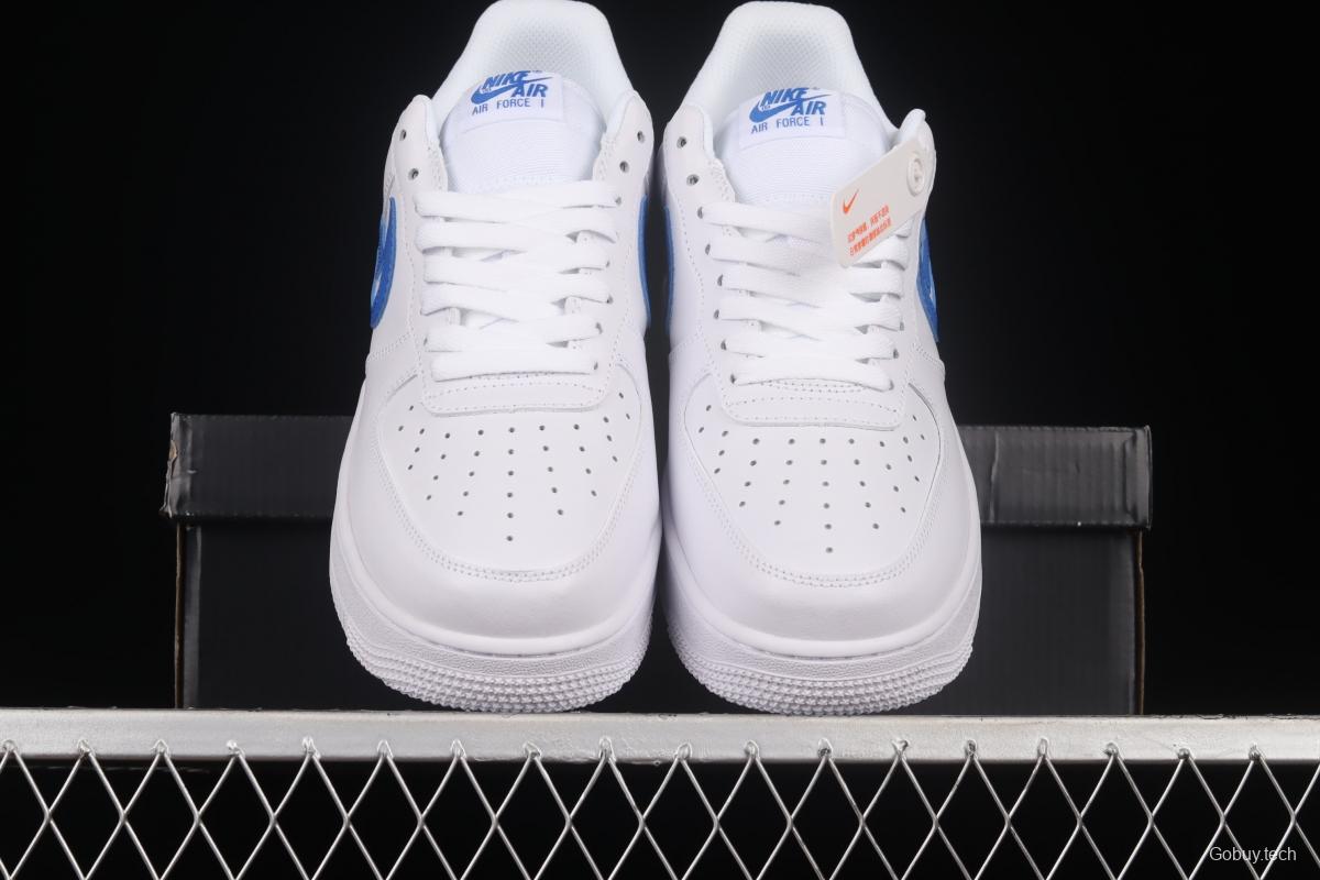 NIKE Air Force 11607 Low Game Royal deconstructs low-top casual board shoes DR0143-100