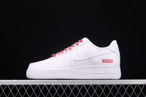 Supreme x NIKE Air Force 1y07 Air Force Joint style low-side Sports Leisure Board shoes CU9225-100