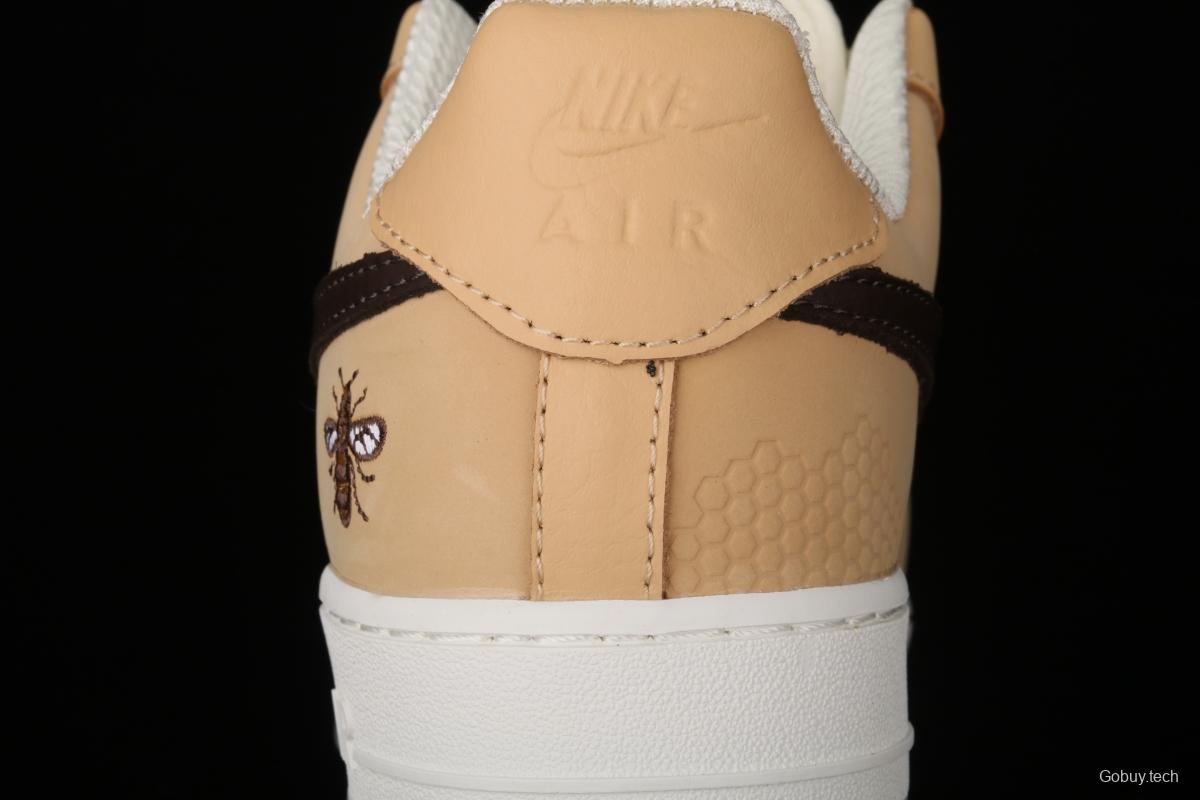 NIKE Air Force 1 Low Manchester Bee khaki brown Manchester honeybee DC1939-200