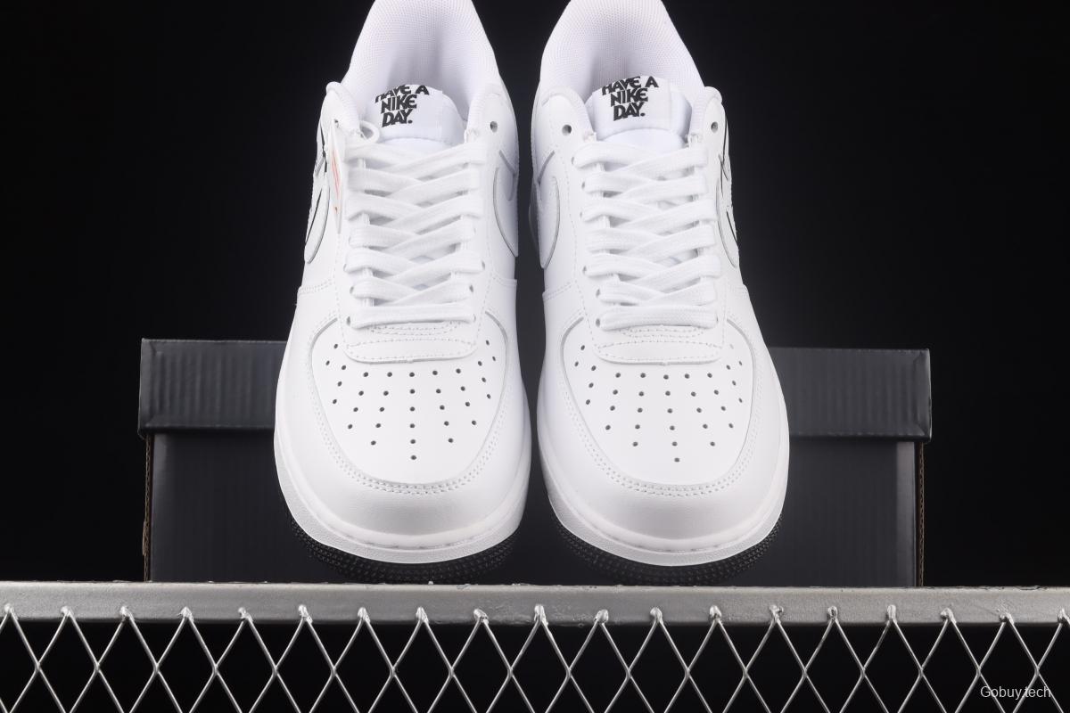 NIKE Air Force 11607 Lv8 ND Have A Good Day Air Force smiley face series low-top casual board shoes BQ9044-100