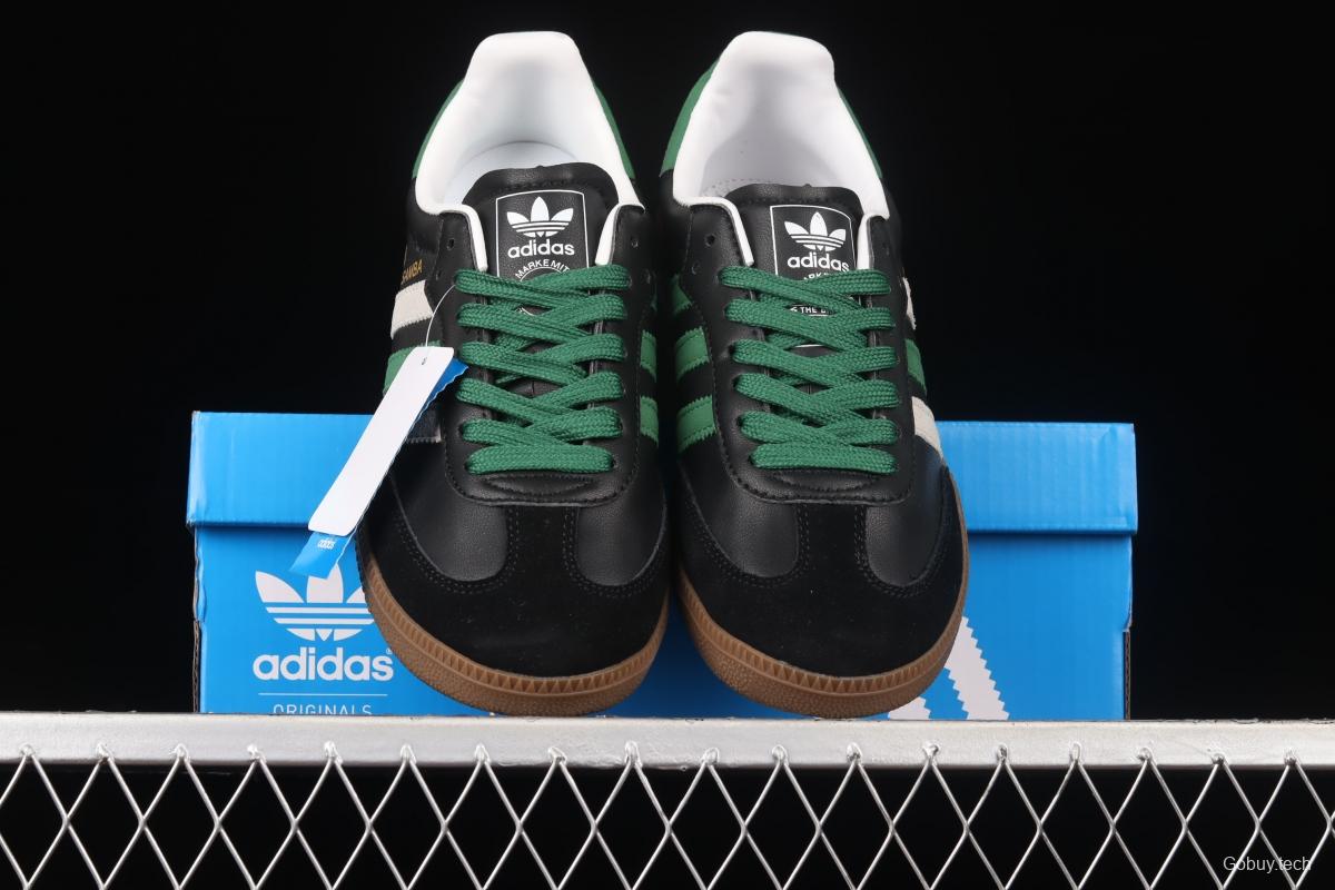 Adidas Samba Vegan FW2429 clover leisure board shoes