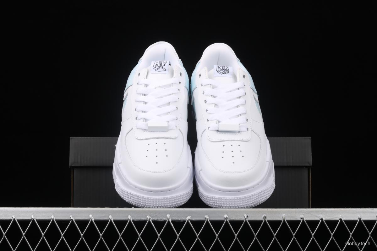 NIKE Air Force 1 Pixel deconstructing wind low-top casual board shoes CK6649-113