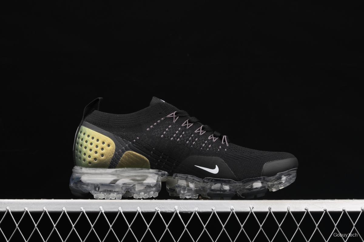 NIKE Air Vapormax Flyknt 2019 full palm air cushion running shoes 942842-017