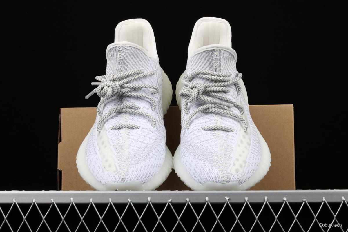 Adidas Yeezy Boost 350V2 Static EF2367 Darth Coconut 350 second generation hollowed-out silk star