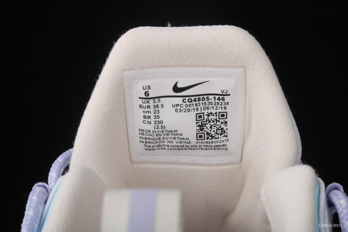 NIKE Air Max 270React new high frequency mesh function half palm air cushion running shoes CQ4805-146,