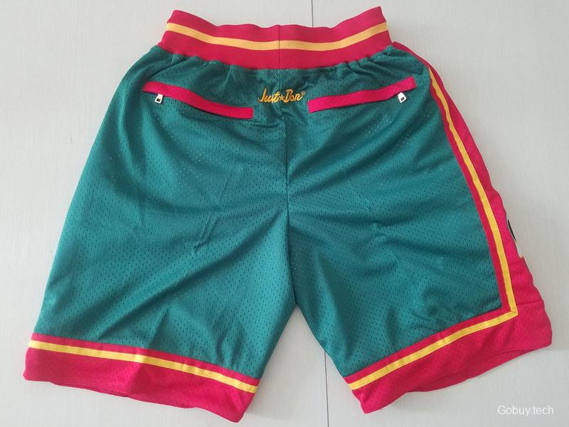 Seattle 1995-96 Throwback Classics Basketball Team Shorts