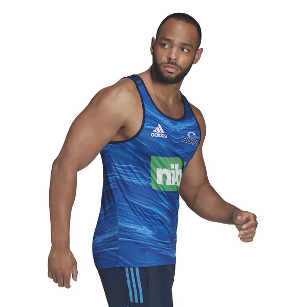 Blues 2022 Men's Super Rugby Singlet