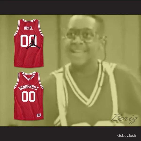 Family Matters Steve Urkel 00 Vanderbilt Muskrats High School Basketball Jersey