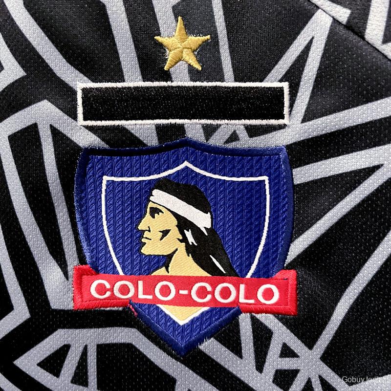 22/23 Colo Colo Goalkeeper Black Soccer Jersey