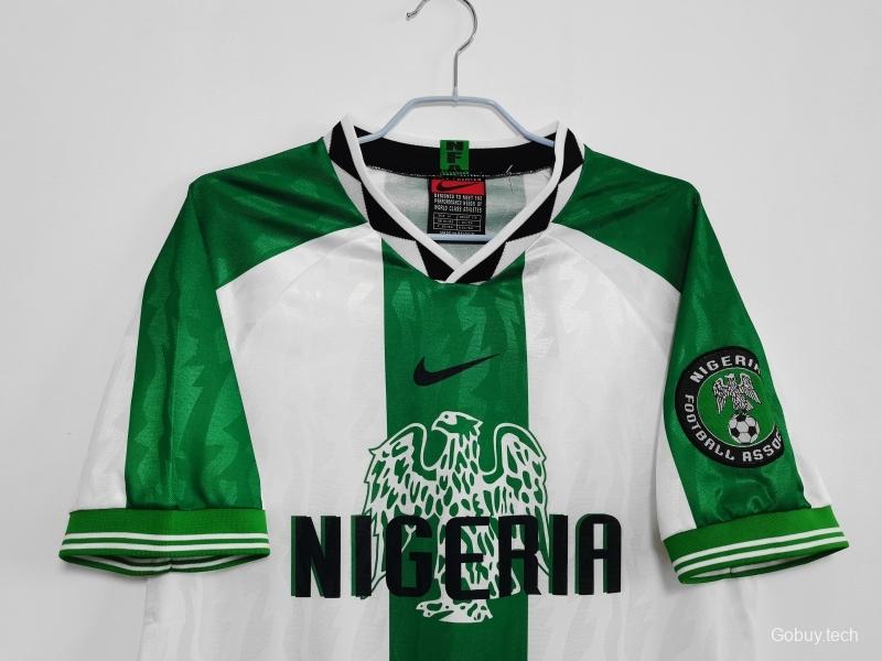 Retro 1996/98 Nigeria Away Soccer Jersey