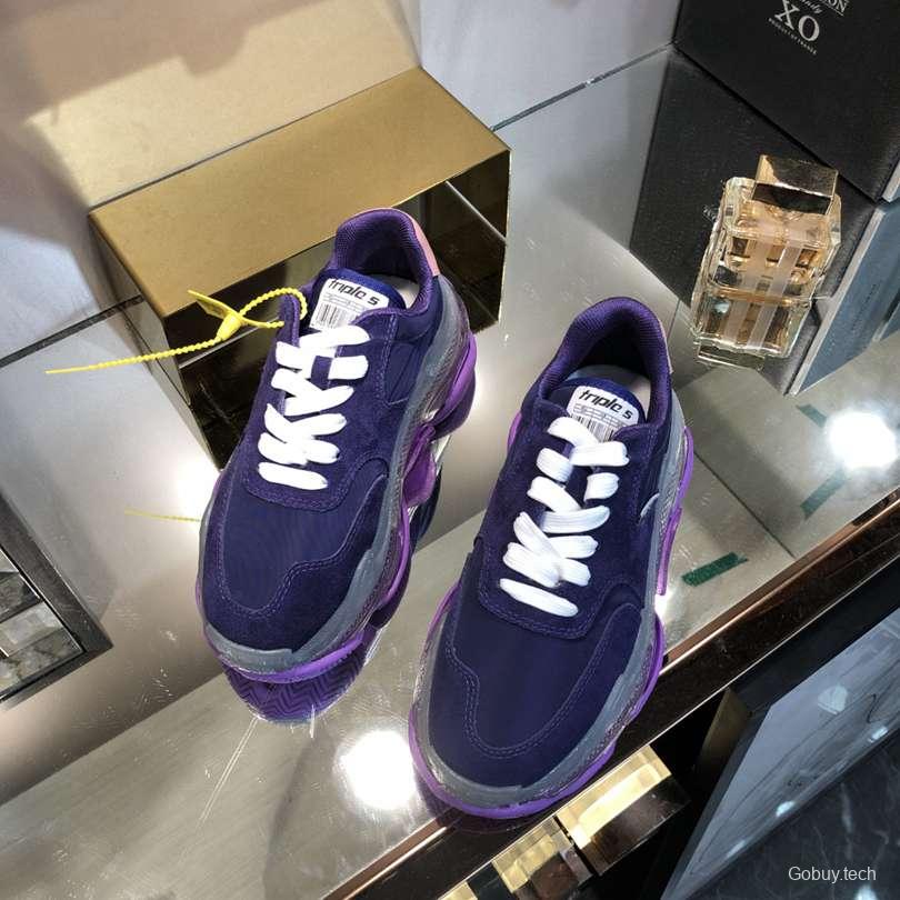 Men/Women Balenciaga Triple S Sneaker Purple