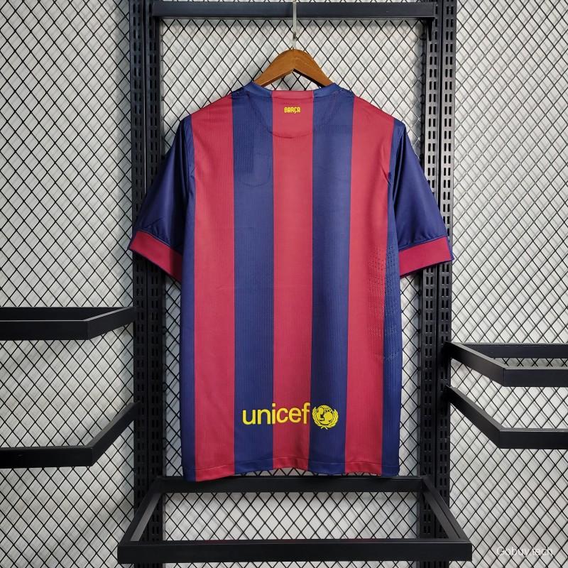 Retro 2014/15 Barcelona Home Jersey