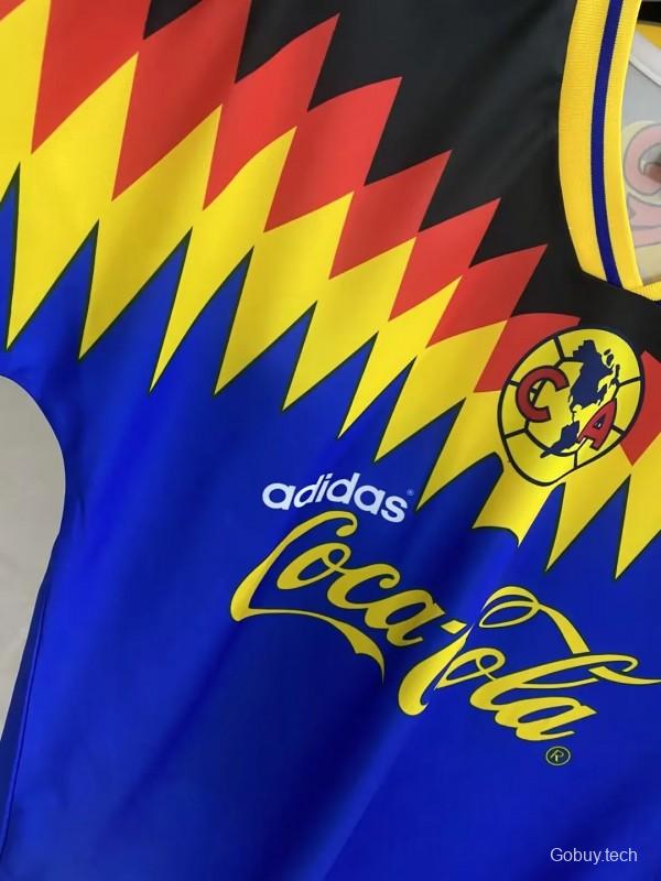 Retro 94/95 Club America Away Blue Jersey