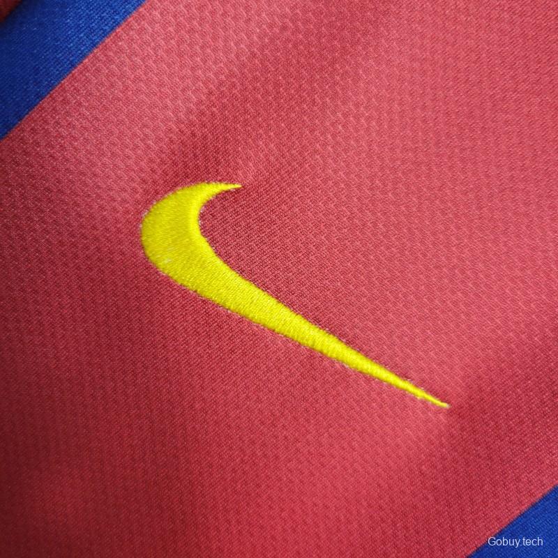 Retro 07-08 Barcelona Home Soccer Jersey