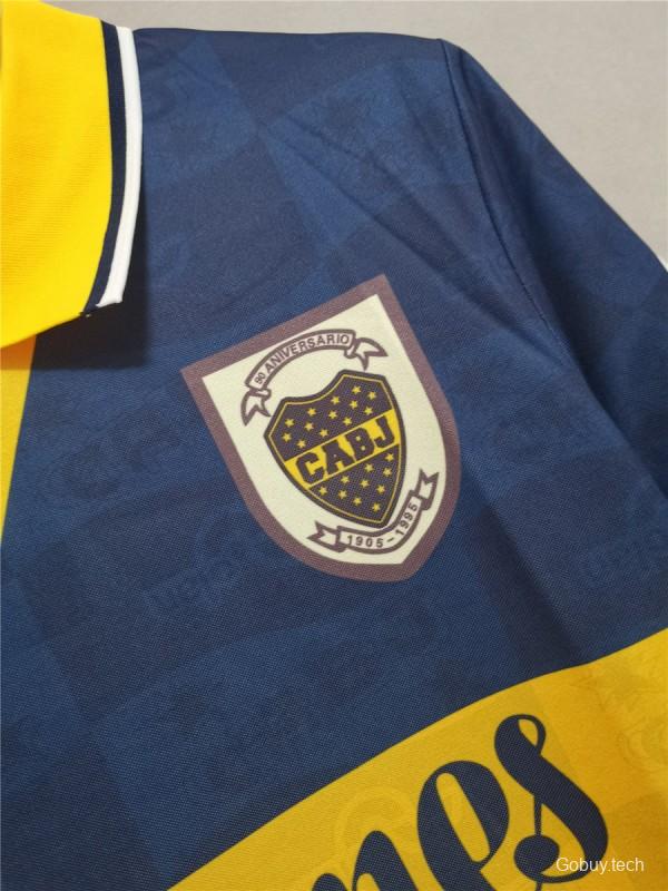 Retro 95/96 Boca Juniors Home Jersey