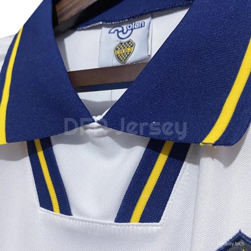 Retro 92/93 Boca Juniors Away White Jersey