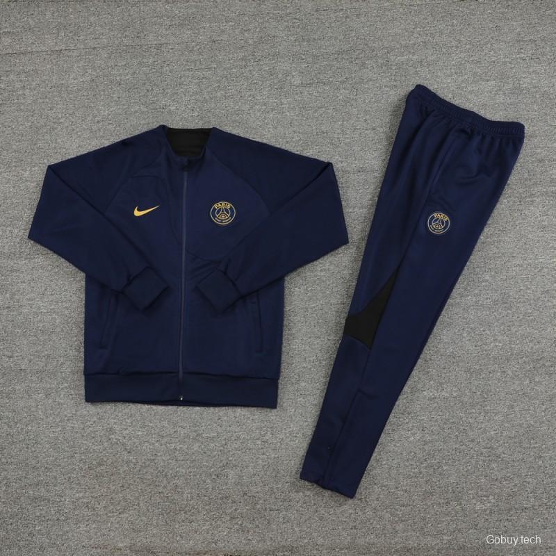 23/24 PSG Navy Full Zipper Jacket+Pants
