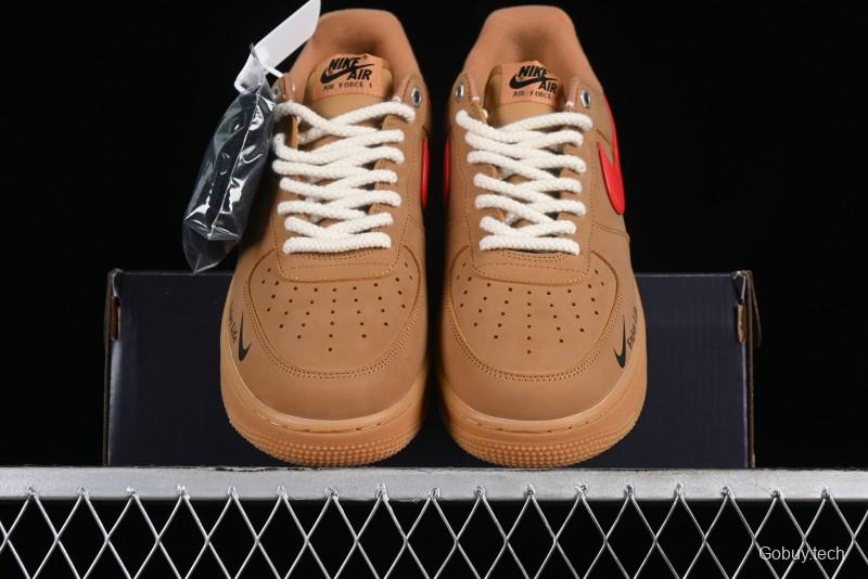 Nike Air Force 1'07 Low Wheat Sneakers