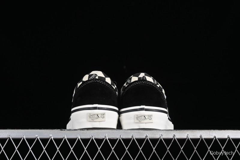 Vans Old Skool Reissue 136 High-End Series Canvas Sneakers with Toe Cap Design - VN000MT6BPQ