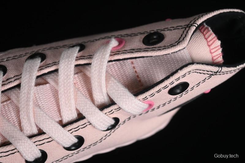 Converse Chuck 70s High Top Casual Sneakers in Black and Pink - A09541C