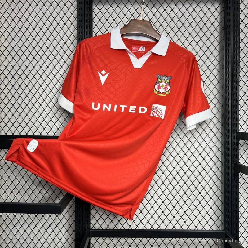 24/25 Wrexham Home Jersey