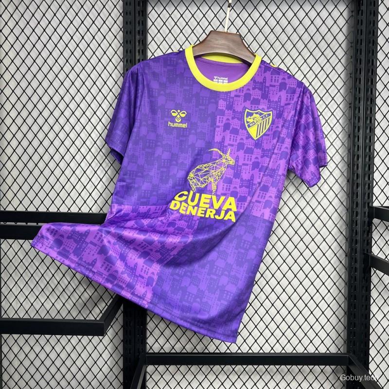 24/25 Malaga Purple Pre-match Training Jersey