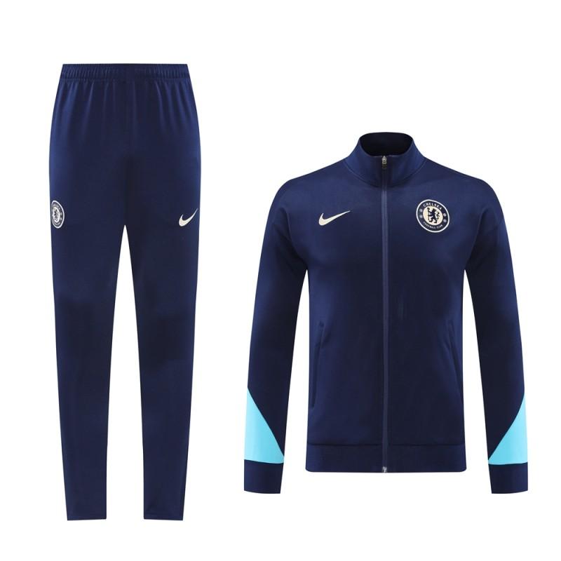 24/25 Chelsea Blue Full Zipper Jacket +Long Pants