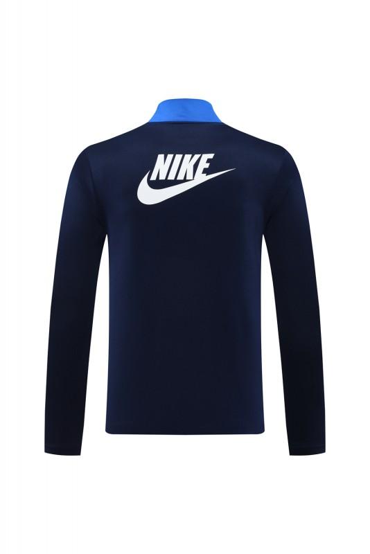 2024 NIKE Navy/Blue Full Zipper Jacket +Long Pants