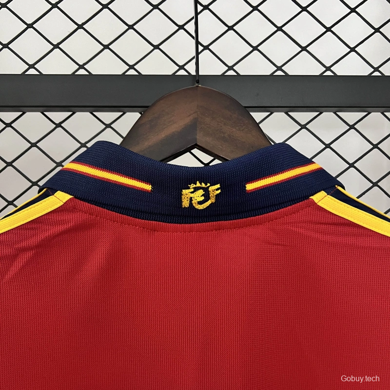 2000 Retro Spain Home Jersey