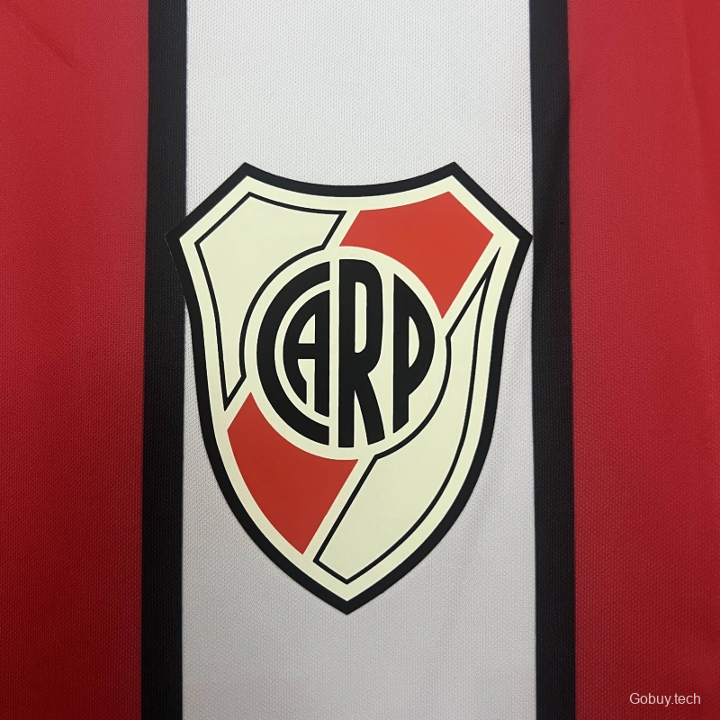 03/04 Retro River Plate Home Long Sleeve Jersey