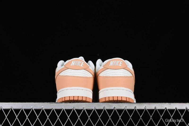 Nike Dunk Low "Harvest Moon" SB Skateboarding Shoes in Beige Orange - DD1503-114