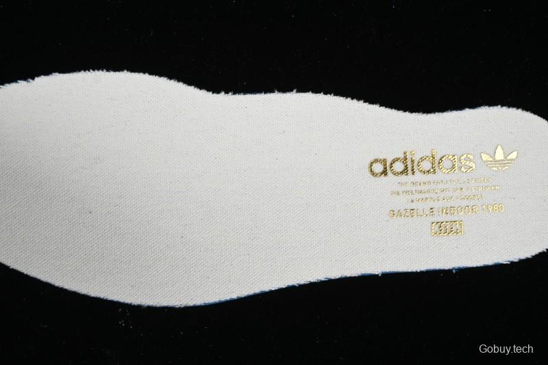 Adidas Originals Gazelle Indoor Kith Retro Casual Slip-Resistant Wear-Resistant Low-Top Sneakers - IH0120