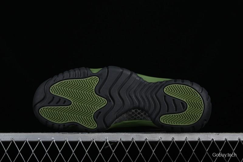 Nike Air Jordan 11 Retro High Top Basketball Shoes in Black Green - CT8012-300