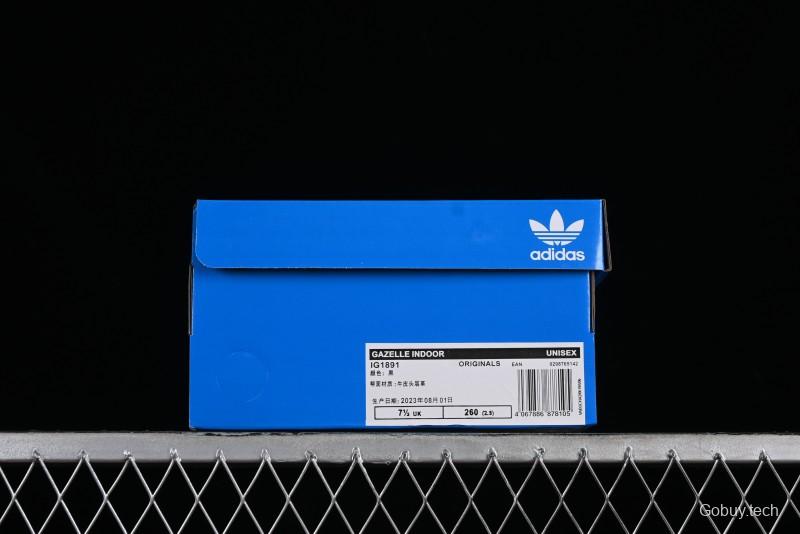 Adidas Originals Gazelle Indoor IG1891 Retro Casual Slip-Resistant Wear-Resistant Low-Top Sneakers - IG1891