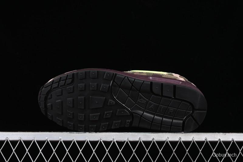 Nike Air Max 1 Retro Running Shoes with Half-Sole Air Cushion - FN8358-200