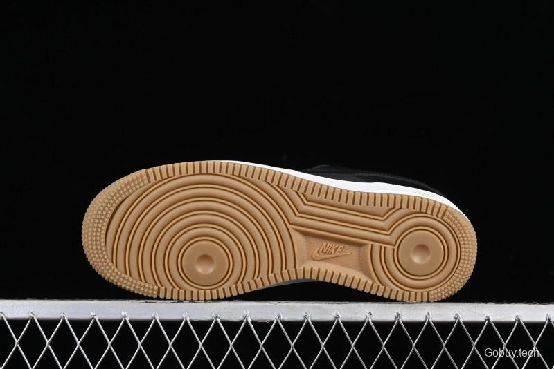 Nike Air Force 1 '07 Low Casual Sneakers with Full-Length Honeycomb Air Cushion - DZ2708-002