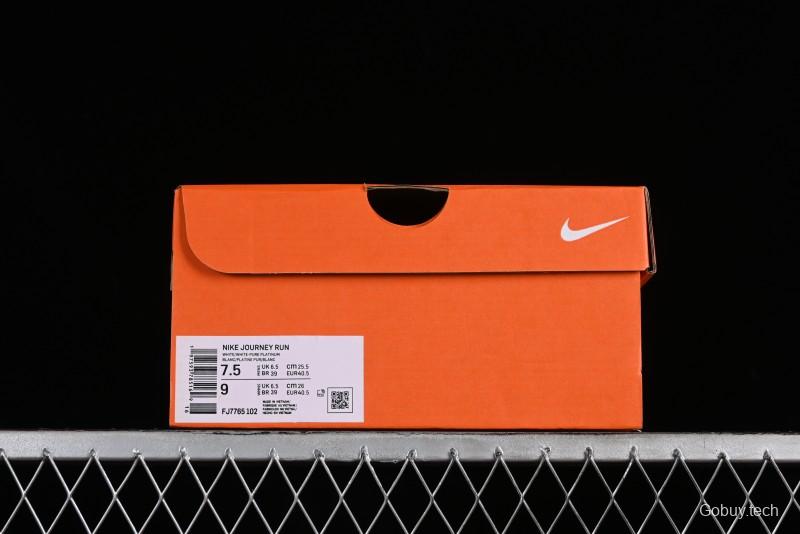 Nike Journey Run 2024 Low-Top Casual Running Shoes with Shock Absorption Anti-Slip and Wear-Resistant Design - FJ7765-102