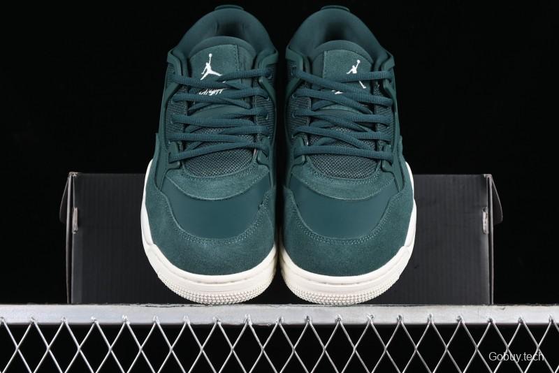 Nike Air Jordan 4 Remastered Military Green Retro Sneakers - FQ7940-300