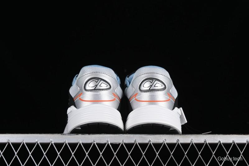 Dior B30 Sneakers with Reflective CD30 Logo and Lightweight Rubber Sole - CD30