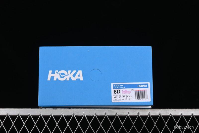 HOKA ONE ONE MACH 6 Flagship Racing Shoes with Carbon Plate Technology and Asymmetric Design - 1147810 PGH