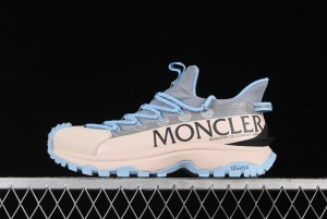 Moncler Trailgrip GTX Hiking Shoes with Cordura Nylon Gore-Tex Waterproof Vibram Outsole - M00240M3457