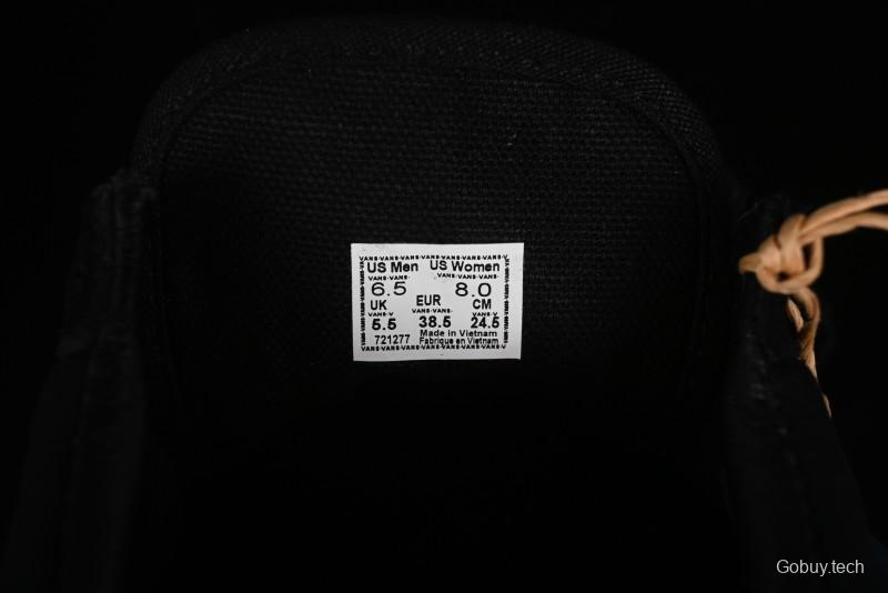 Vans Old Skool Premium Black Suede Retro Skate Shoes - VN000CXTBKA