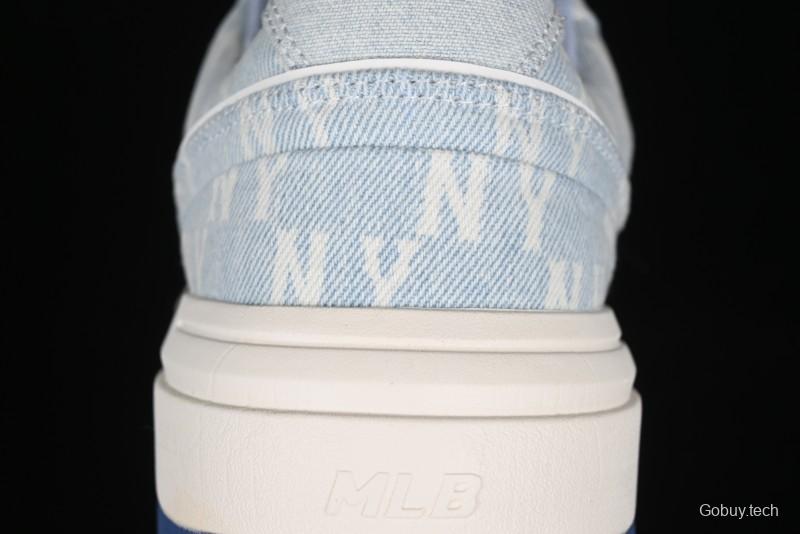 New York Yankees MLB Bigball Chunky Embo Monogram Platform Sandals - 3ASXCDC4N50SBS