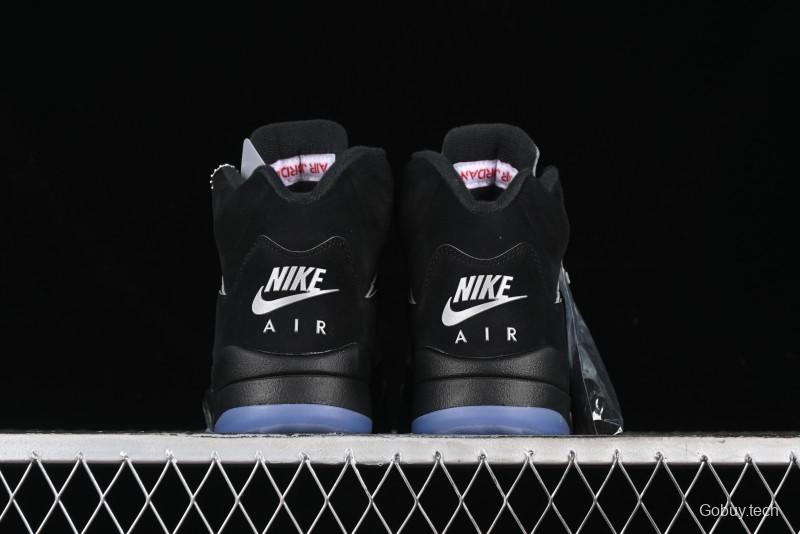 Nike Air Jordan 5 Retro Black Metallic Reimagined Basketball Shoes - HF3975-001