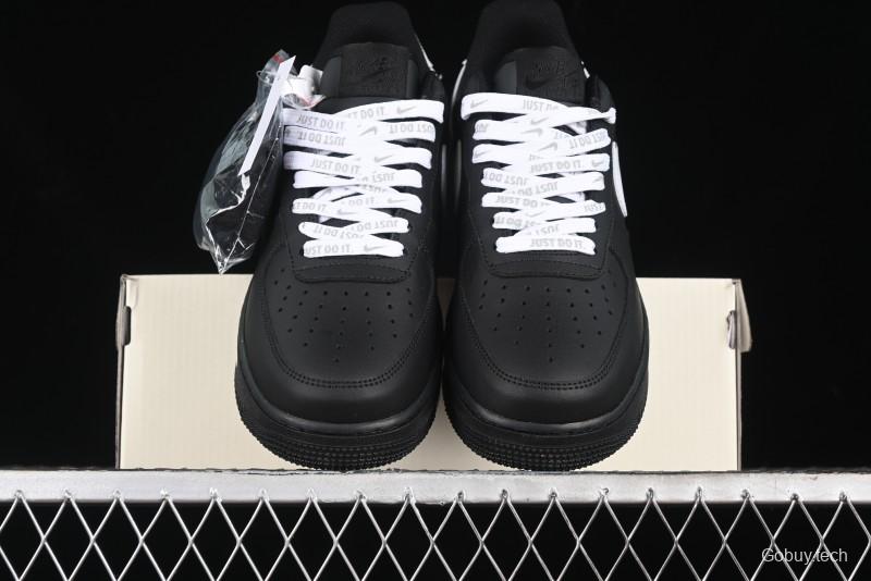 Nike Air Force 1 '07 Low Graffiti White Black Casual Sneakers - CW2288-017