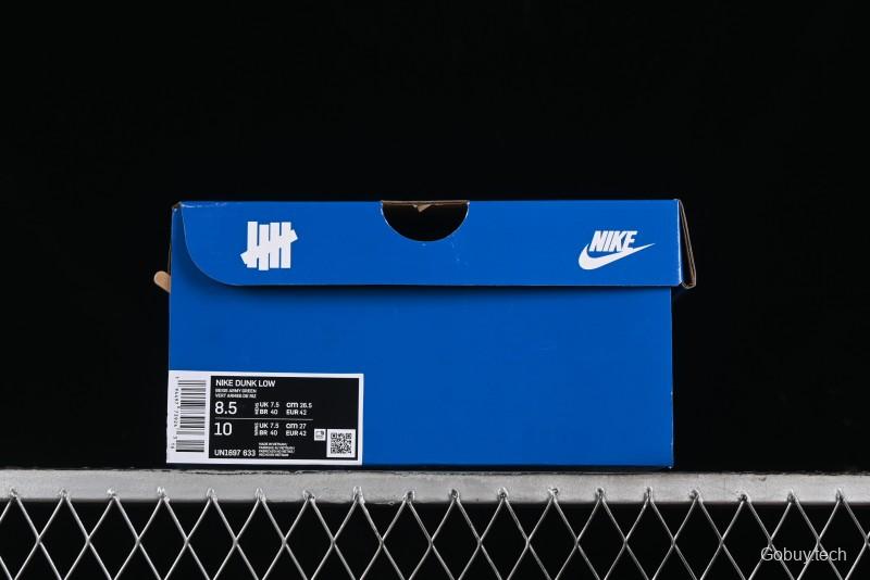 Nike SB Dunk Low x Undefeated Collaboration Casual Skate Shoes - UN1697-633