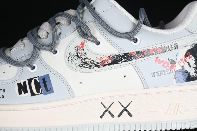 Nike Air Force 1'07 Low "Entertainment Magazine" Casual Sneakers - KS6896-222